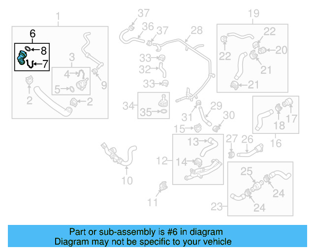 Upper Coupling 3C0-122-291 - View 101