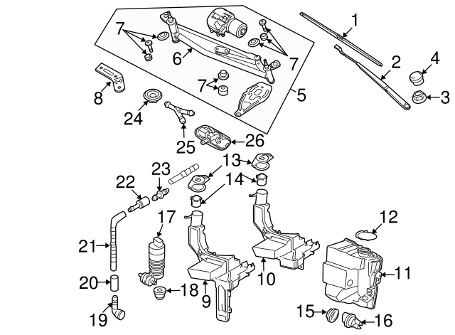 Level Sensor Seal 7M0-919-382 - View 18