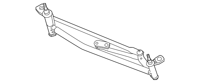 Wiper Transmission 3C1-955-601 - View 2
