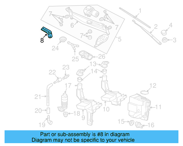Holder 3C1-955-633-A - View 7