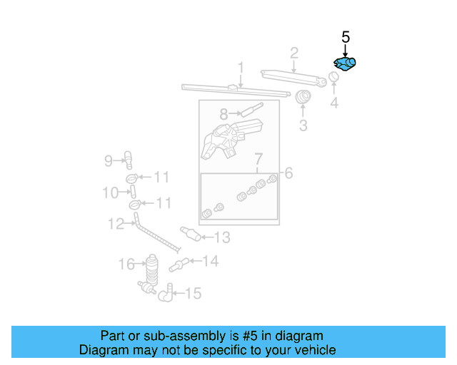 Wiper Arm Cap 6Q6-955-435-D - View 18