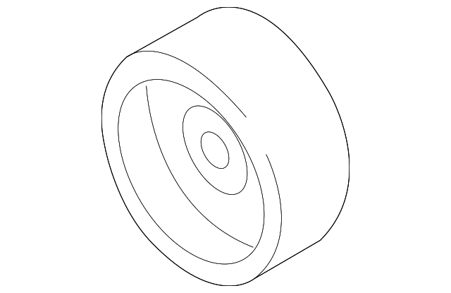 Tension Pulley Bracket 038-903-315-P - View 2