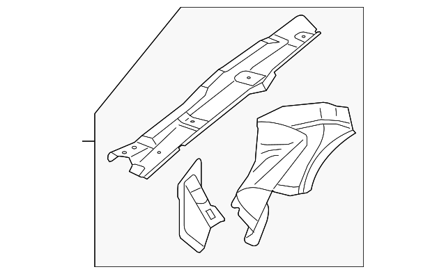 Apron Assembly 3C0-805-116-A