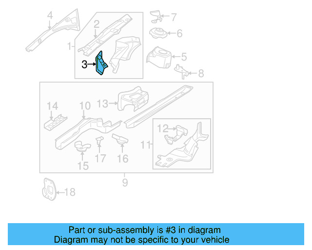 Front Extension 3C0-810-812 - View 6