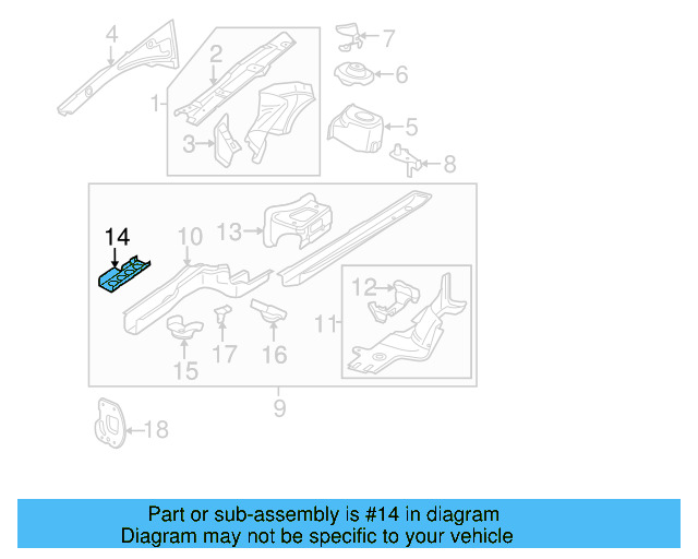 Front Plate 3C0-803-230 - View 5