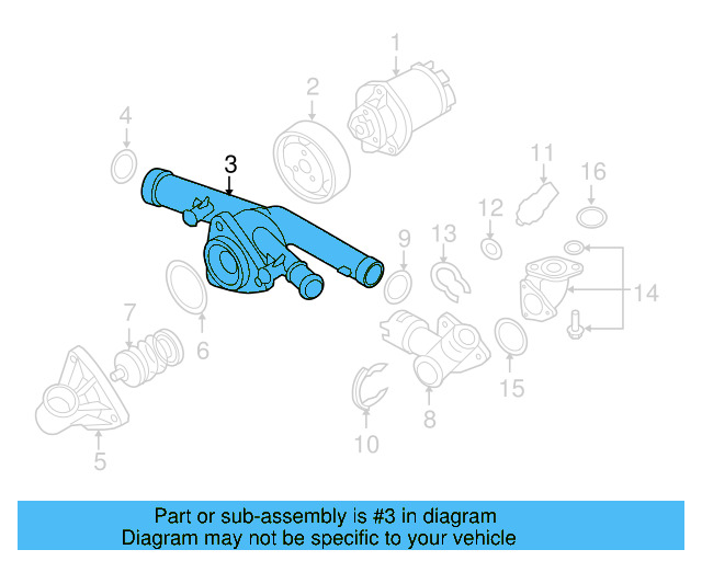 Thermostat Cover 03H-121-121-C - View 14