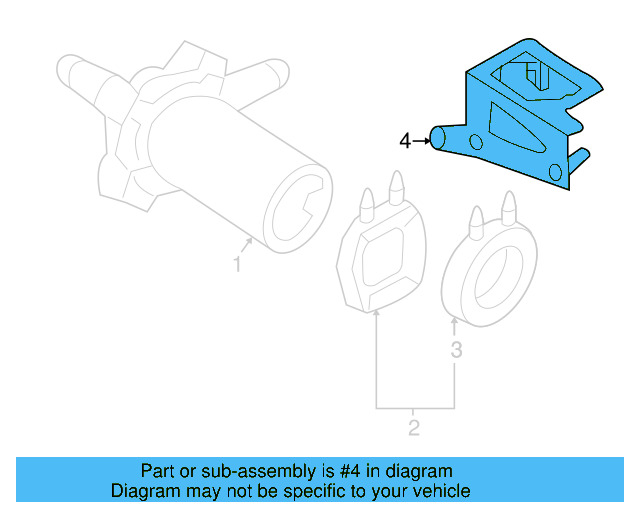 Mount Bracket 7L0-121-079-B