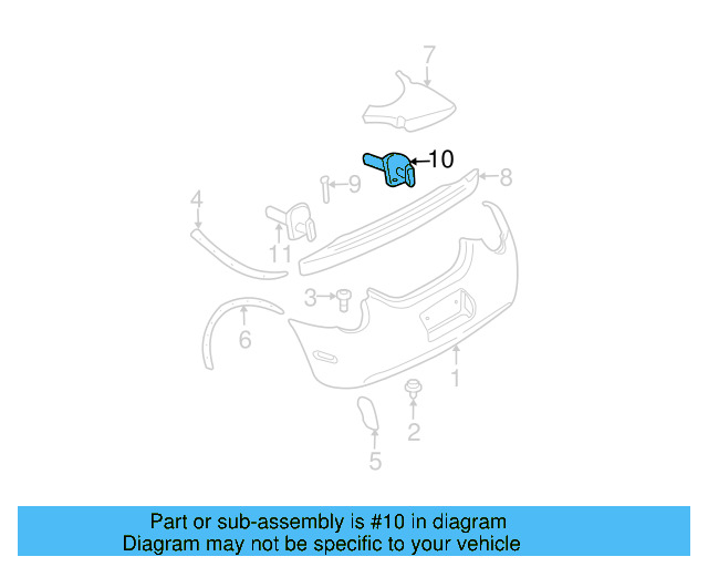 Energy Absorber 1C0-807-358-D - View 8