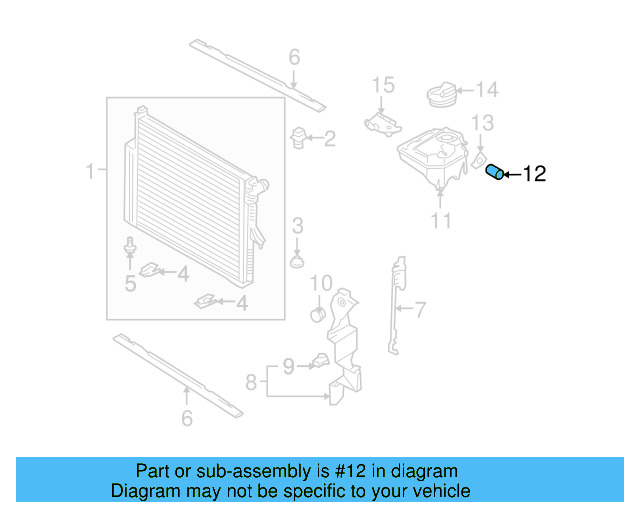 Reservoir Plug 7L6-121-099 - View 15