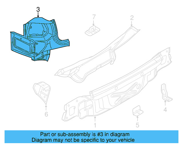 Tail Light Pocket 1K5-827-445-D - View 11