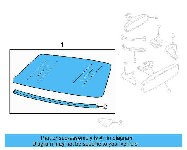 Windshield 5C5-845-011-T-NVB - View 12