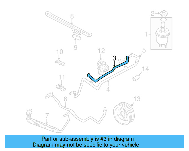Suction Hose 701-422-881-G - View 3