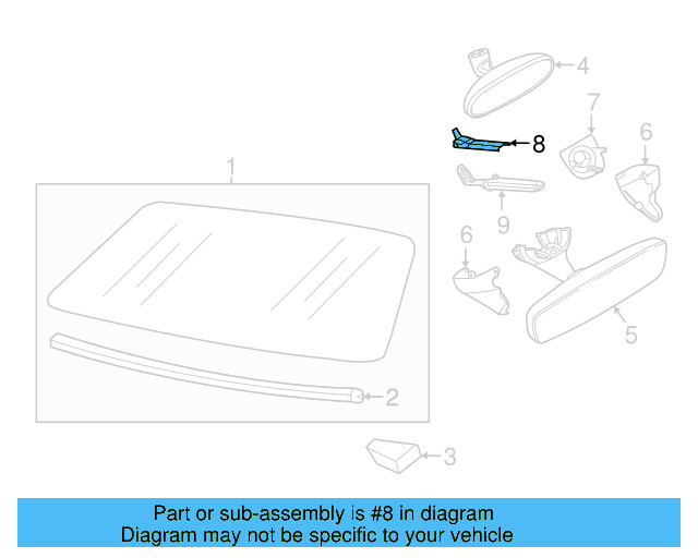 Upper Cover 1K0-857-594-9B9 - View 22