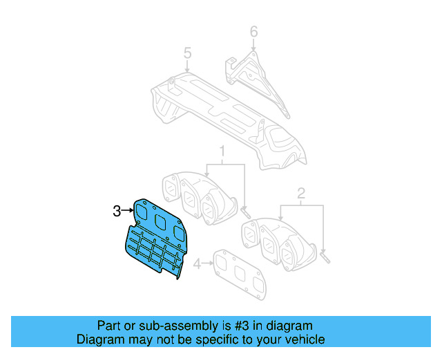 Manifold Gasket 03H-253-039-E - View 14
