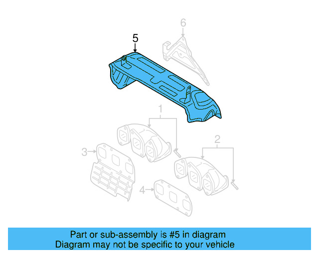 Heat Shield 03H-253-035-F - View 3