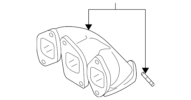 Exhaust Manifold 03H-253-031-C - View 12