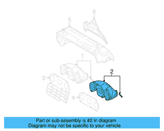 Exhaust Manifold 03H-253-031-C - View 15