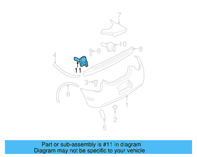 Energy Absorber 1C0-807-357-D - View 8