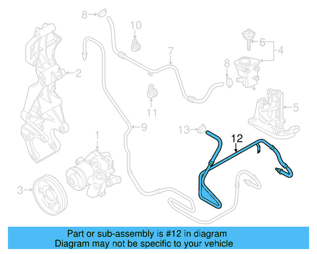 Return Hose 5C0422891J - View 11