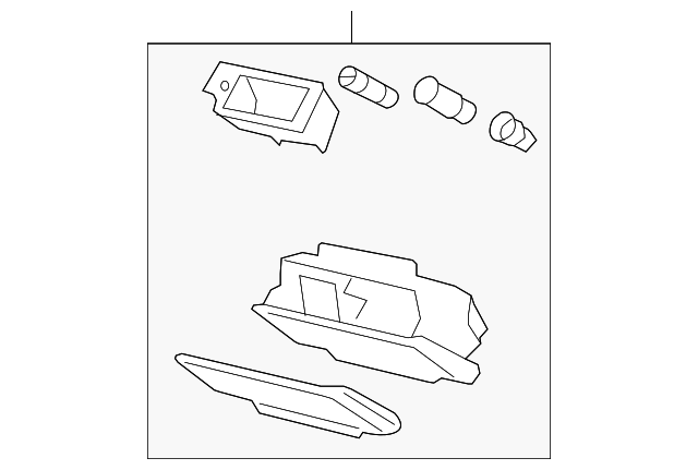 Ashtray Assembly 3D4-857-459 - View 2
