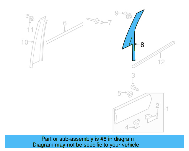 Rear Trim 7P6-839-903-C-041 - View 5