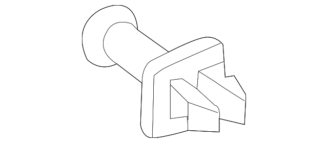 Rear Trim Rivet 7P6-839-829 - View 3