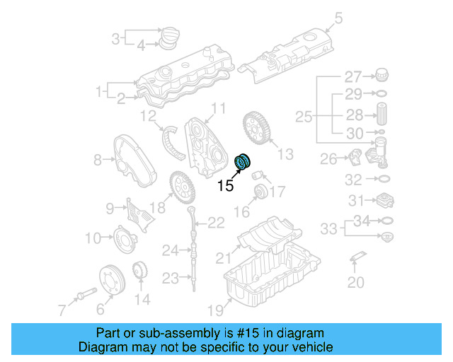 Engine Timing Belt Tensioner 038-109-243-N