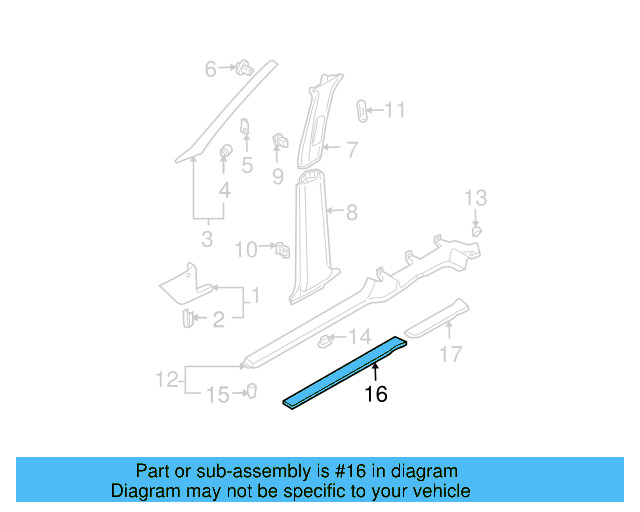 Protect Strip 1J4-853-805-6DA - View 11