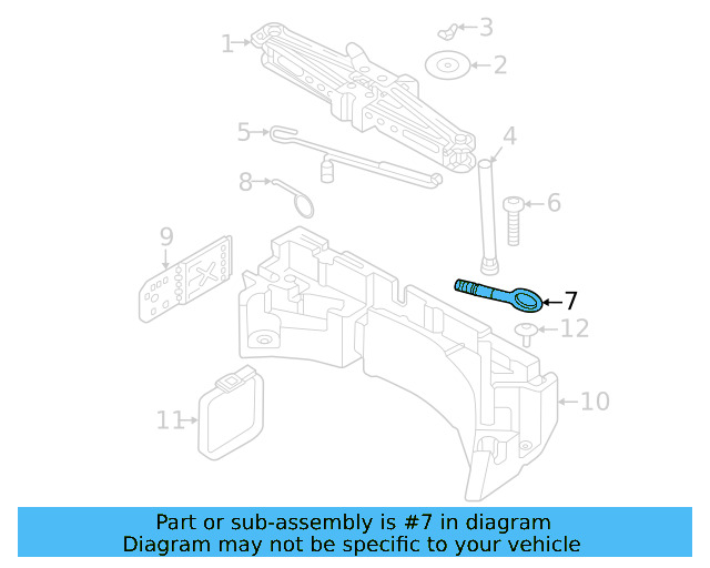 Tow Hook 4H0-805-615-A - View 7
