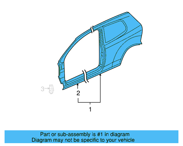 Uniside Panel 1K3-809-605-C - View 6
