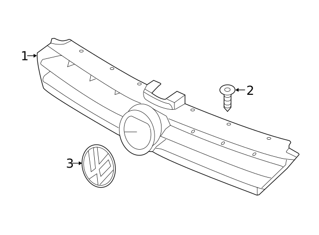 Emblem 3G0-853-601-A-JZA - View 15