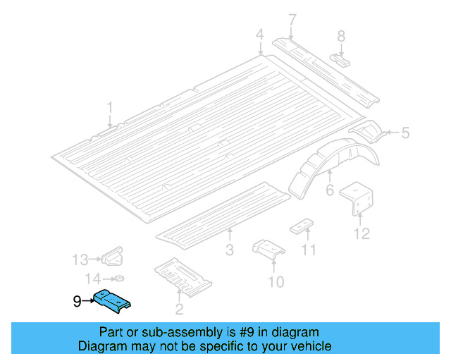 Apron Assembly Retainer Plate 701-801-981 - View 3
