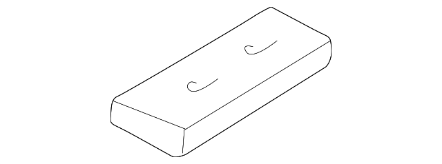 Apron Assembly Retainer Plate 703-883-281-B