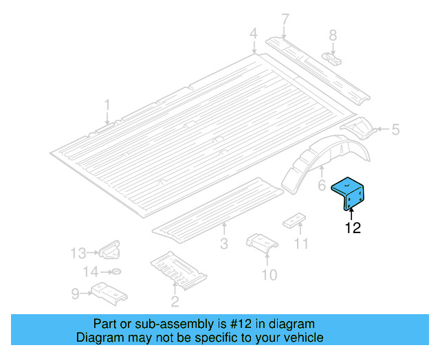 Apron Assembly Retainer Plate 703-883-281-D - View 3