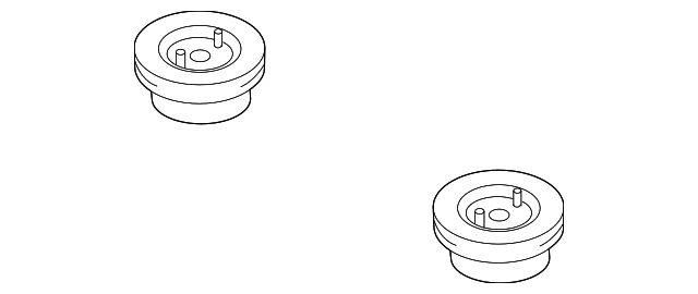 Differential Mount 1K0-599-437-A