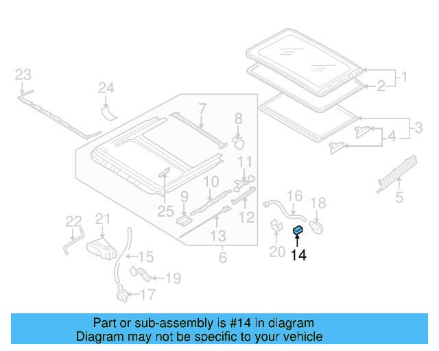 Air Deflector Stop 8D5-898-652 - View 5