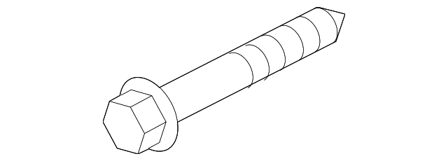 Lower Control Arm Front Bolt N-910-662-01 - View 12