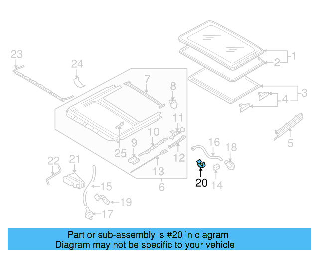Drain Hose Clip 1H0-877-244 - View 4
