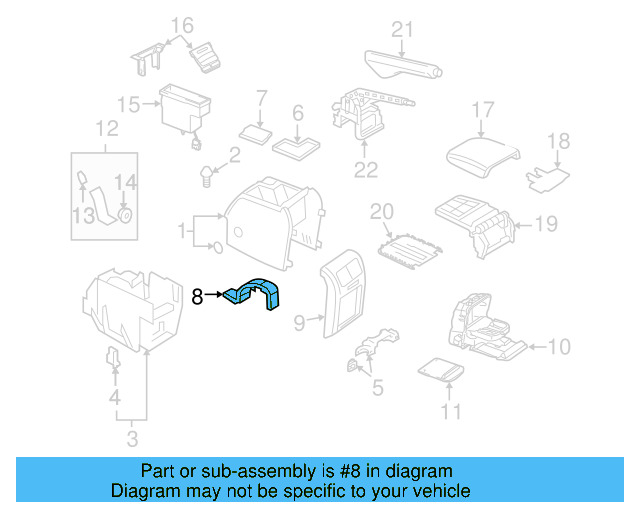 Parking Brake Handle Assembly 1K0-711-303-P-3Q7 - View 10