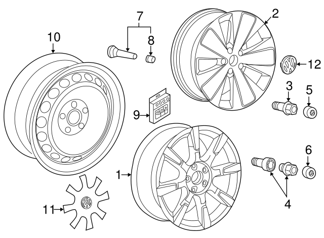 Valve Stem 839-601-361 - View 30