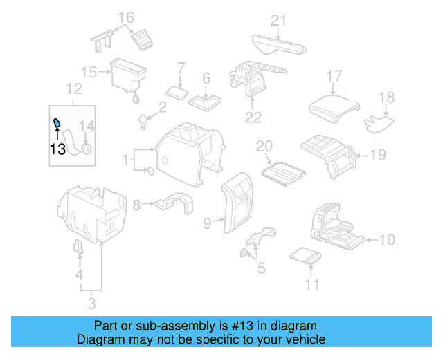 Console Cap 1K0-868-887-D-31X - View 11
