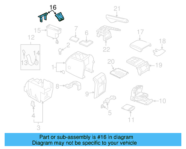 Mount Kit 1K0-868-003-D-9B9 - View 17
