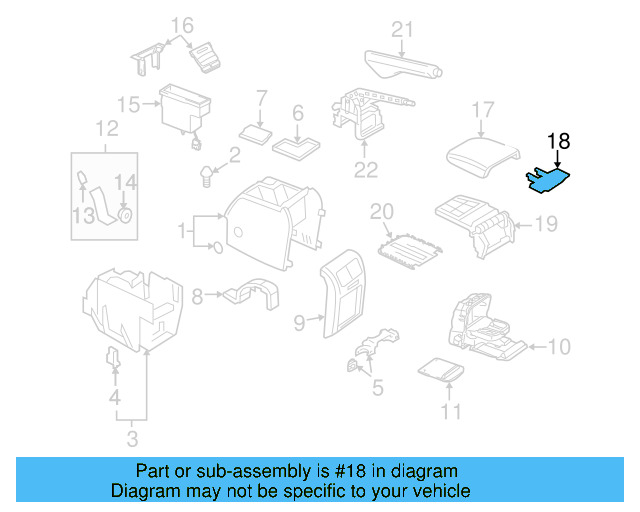 Rear Cover 1K0-864-249-B-9B9 - View 11