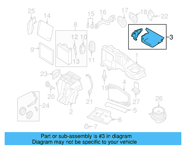 Intake Duct 3C0-898-304-B - View 5