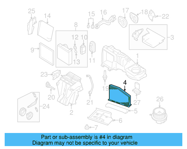 Cabin Air Filter 1K1-819-669 - View 45