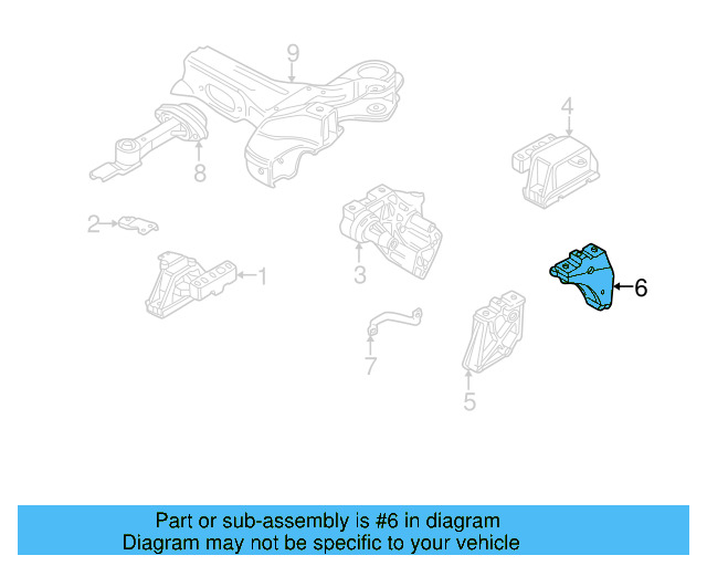 Bracket 1J0-199-117-N - View 25