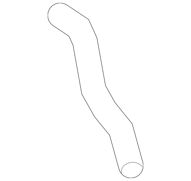 HVAC Heater Hose 7L0-819-362