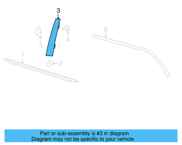 Door Applique 1K5-839-902-D-03C - View 6