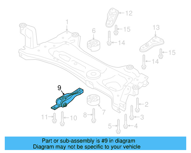 Motor Mount Mount Bolt N-105-524-04 - View 137