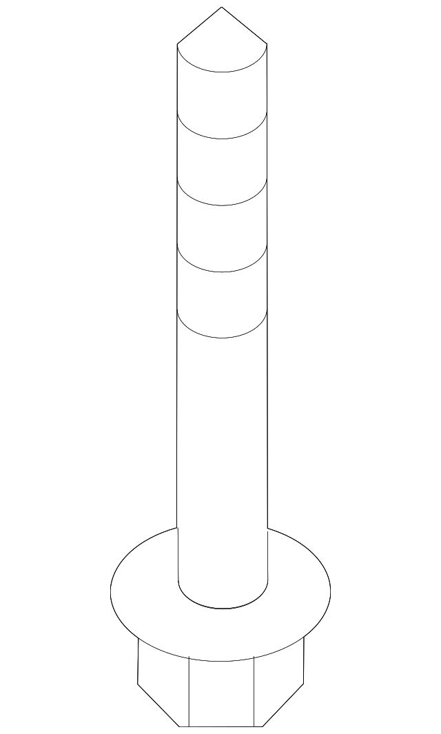 Motor Mount Mount Bolt N-105-524-04 - View 62